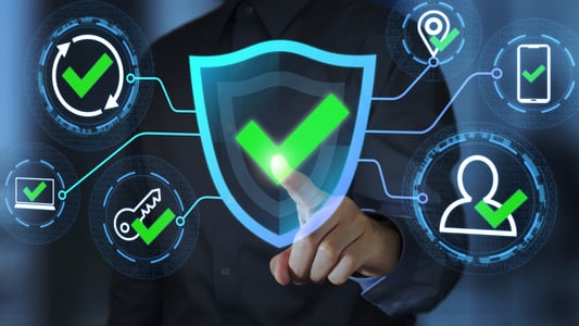 graphic representation of credentials in cloud tracking for Zero Trust Readiness